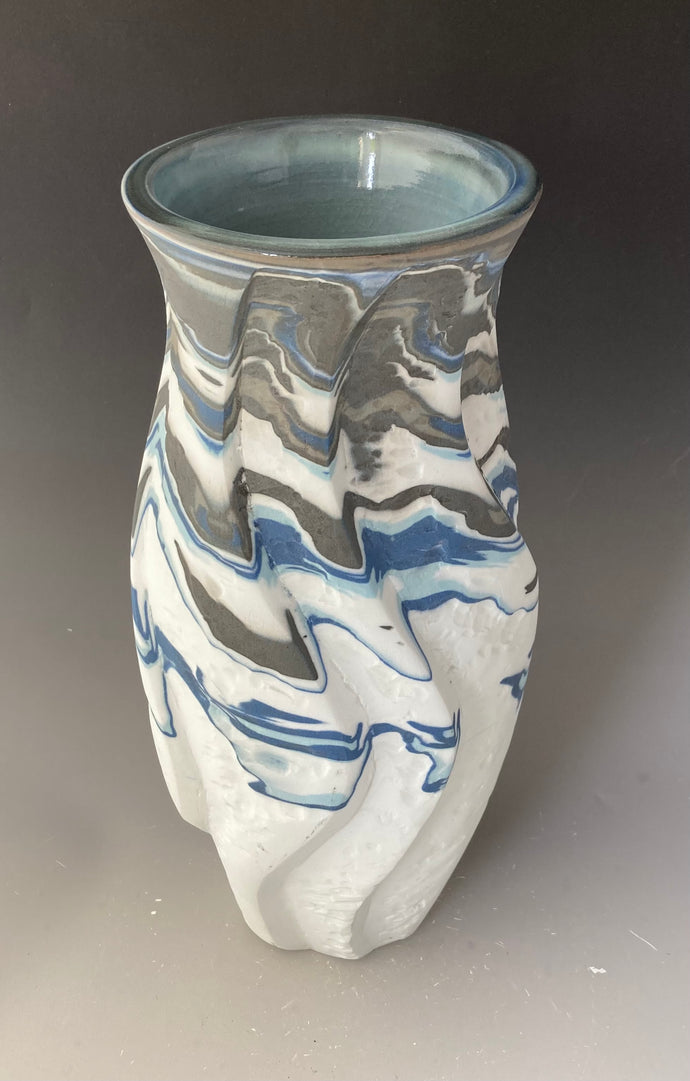 Medium Carved Vase #3317