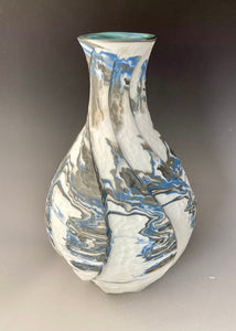 Medium Carved Textured Vase #3082