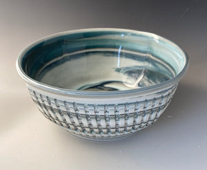 Serving Bowl #3320 Squared, Fluted