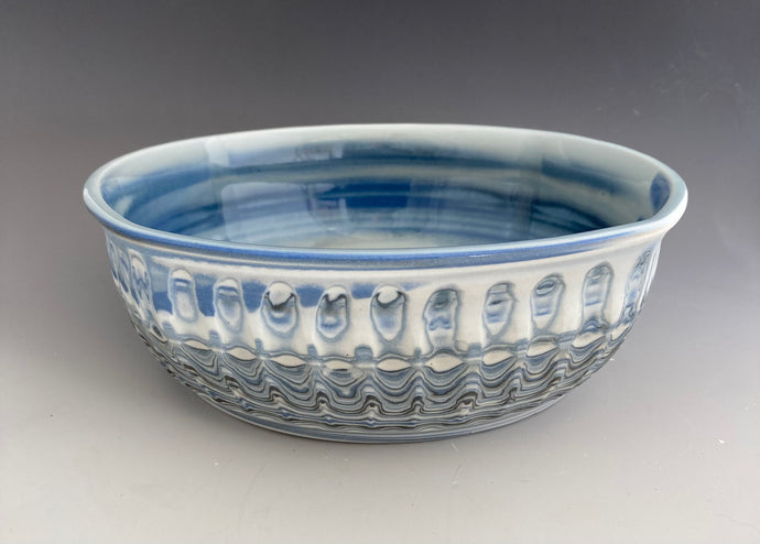 Serving Bowl #3003 Squared Scallop
