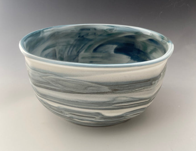 Serving Bowl #3226 Squared, Carved