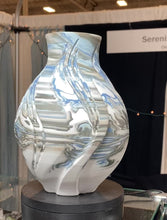 Load and play video in Gallery viewer, Medium Carved Sphere Vase #3084
