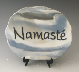 Namaste - inspirational plaque