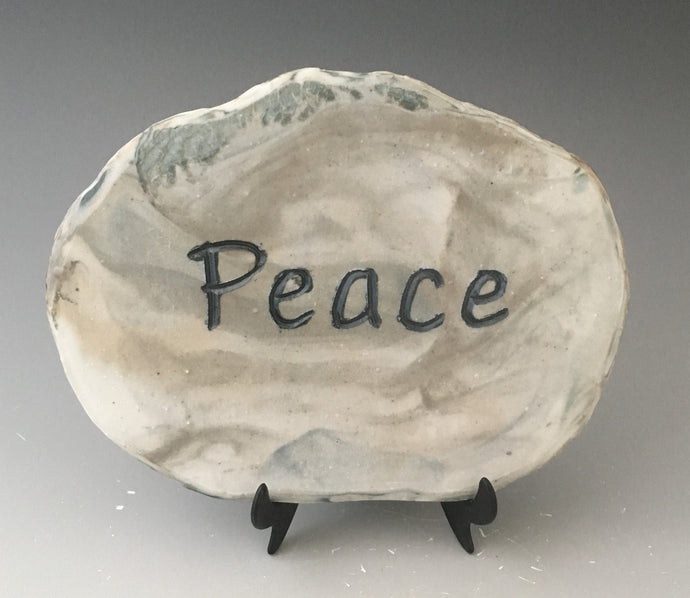 Peace - inspirational plaque